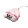 Philips Satinelle Essential BRE285/00 bedrade epilator, wit/roze