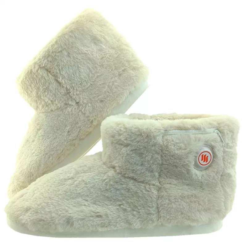 Glovii GQ7M pantoffels gesloten pantoffel unisex crème