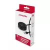 AXAGON HUE-P1AL hub 4-poorts USB 3.2 Gen 1 rond