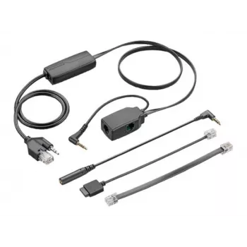 Elektronische hookswitch POLY APA-24 ALCATEL zwart stekker