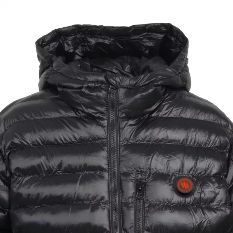 Verwarmde herenjas, maat: L, XL