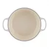 Le Creuset Signature gietijzeren ronde braadpan 24 cm shell pink