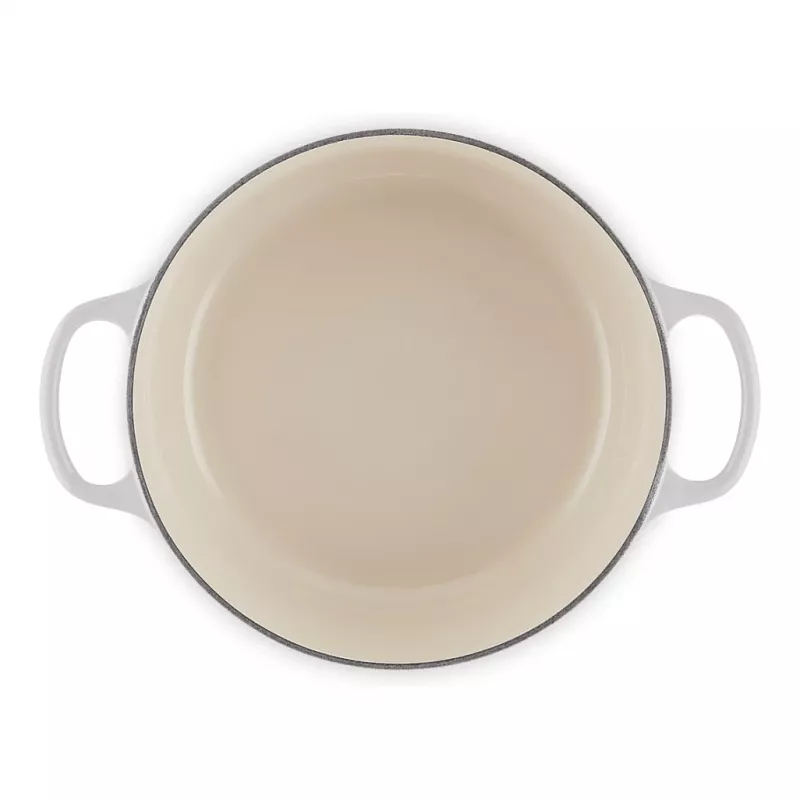 Le Creuset Signature gietijzeren ronde braadpan 24 cm shell pink