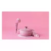 Le Creuset Signature gietijzeren ronde braadpan 24 cm shell pink
