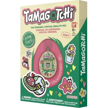 Elektronisch Tamagotchi virtueel huisdier-ei Bandai ECO CELEBRATION EGG model 44315, digitaal huisdier om mee te nemen