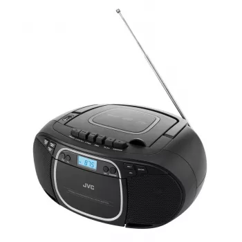 Draagbare cd-speler JVC RC-E451B zwart — cd/mp3, Bluetooth, FM 87,5–108 MHz, USB, AUX, 3,2 W RMS