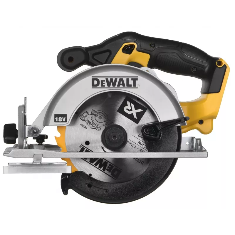 DeWALT DCS391NT cirkelzaag zwart, zilver, geel