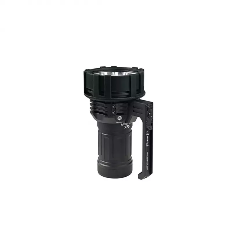 Zaklamp AceBeam X75 70.2 5000K zwart — 7000 lumen