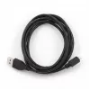 Gembird CCP-MUSB2-AMBM-0.1M USB-kabel USB2 naar Micro-USB zwart