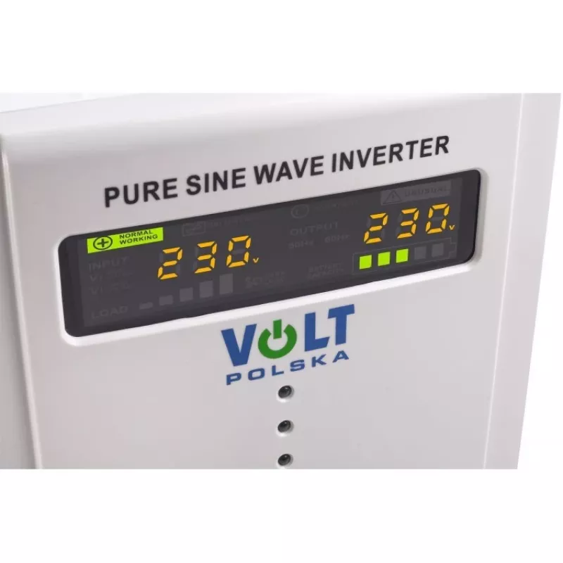 Volt Polska SINUSPRO-500E 12/230 V zuivere sinus-omvormer, 350 W continu / 500 W piek