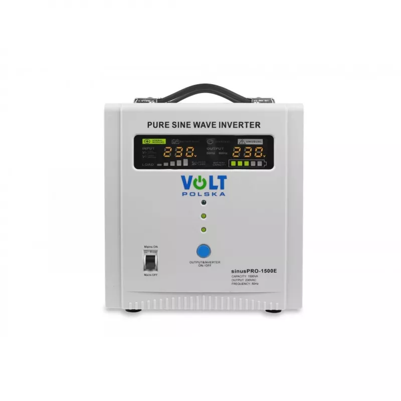 Uninterruptible Power Supply Volt SINUS PRO 1500 E 12V/230V line-interactief 1,5 kVA 1050 W wit