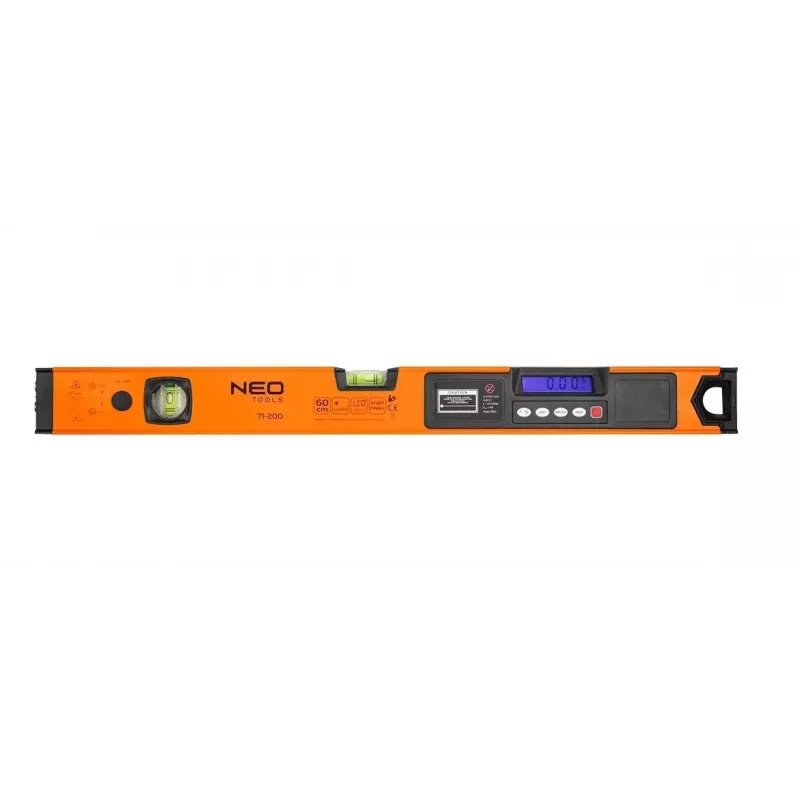 Neo Tools waterpas met elektronische weergave en laserpointer 60 cm