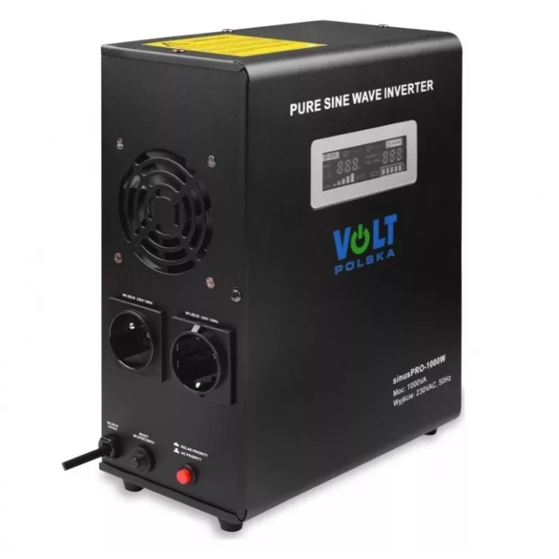 Volt Polska SinusPro 1000W 12V 700W – zuivere sinusuitgang voor 12V-systemen