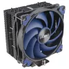 Akasa Alucia H4 Plus - Luchtkoeling - 12 cm - 33,1 dB - 56,3 cfm - zwart - blauw