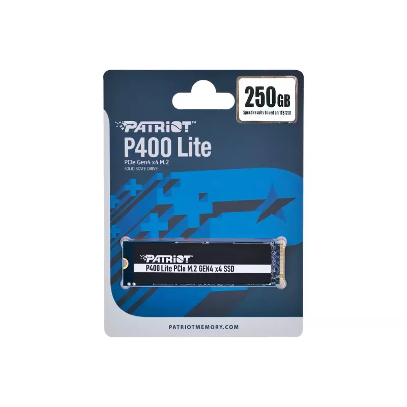 SSD Patriot Memory P400 Lite 250 GB M.2 PCI Express 4.0 NVMe