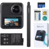 Actiecamera KanDao QooCam 3 Travel Combo – 360°-opname, 4K-video, 3D-ondersteuning