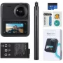 Actiecamera KanDao QooCam 3 Travel Combo – 360°-opname, 4K-video, 3D-ondersteuning