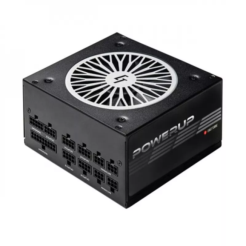 Voeding | CHIEFTEC | 650 Watt | rendement 80 PLUS GOLD | PFC actief | GPX-650FC