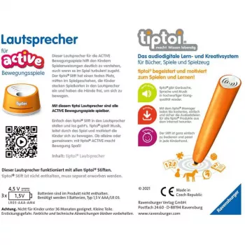 Luidspreker Ravensburger tiptoi 00093 meerkleurig AAA-batterij