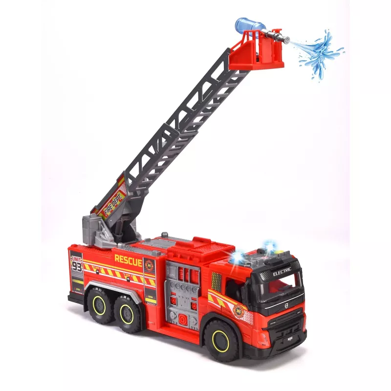Speelgoedbrandweer Simba-Dickie Giant Fire Truck 203719031 met beweegbare onderdelen