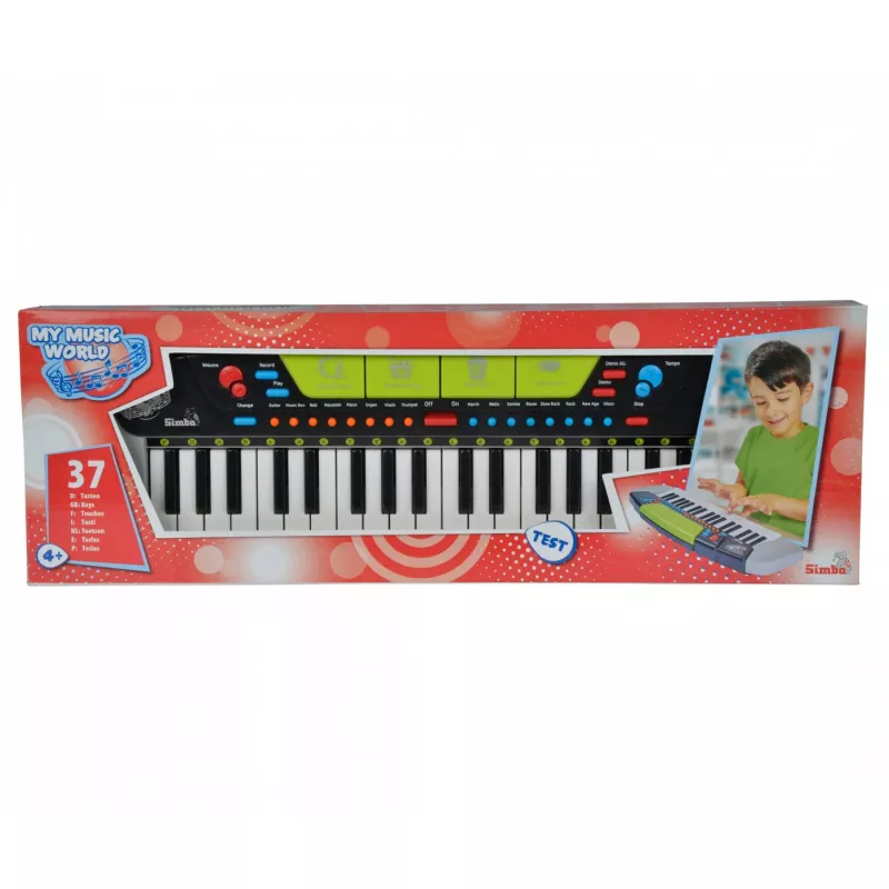 Elektronisch kindertoetsenbord Simba-Dickie Simba My Music World toetsenbord Modern Style