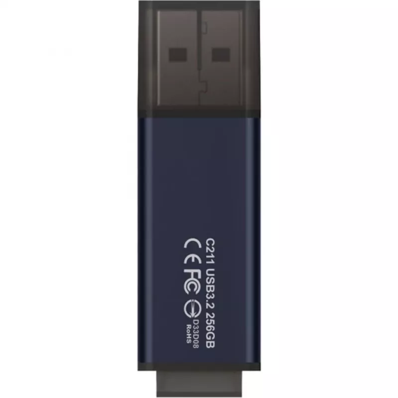 Team Group C211 - 64 GB - USB Type-A - 3.2 Gen 1 (3.1 Gen 1) - cap - 8 g - blauw