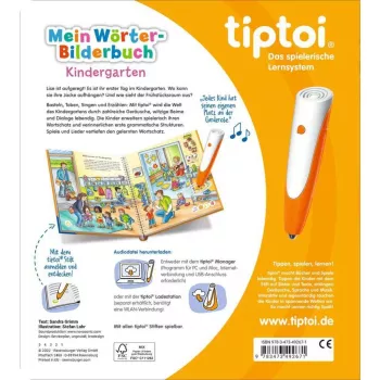 tiptoi Mijn woorden-beeldenboek: Kleuterschool, leerboek