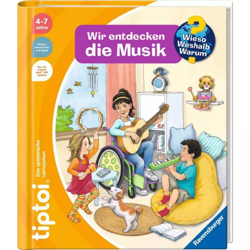 tiptoi Wieso? Weshalb? Warum? Wij ontdekken muziek, leerboek