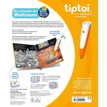 tiptoi Wieso? Weshalb? Warum? Wij ontdekken de ruimte, leerboek
