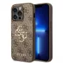 GUESS D?klas Guess GUHCP15L4GMGBR iPhone 15 Pro 6.1 rood | rood hardcase 4G Big Metal Logo