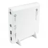 Oplader voor mobiele apparaten Alcasa PCA-D001W universeel wit AC snelladen