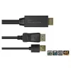 Alcasa HDMI-DP020 videokabel-adapter 2 m HDMI Type-A DisplayPort zwart