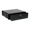 Lade-eenheid Equip afsluitbare lade 19 inch 3U RAL9005 zwart