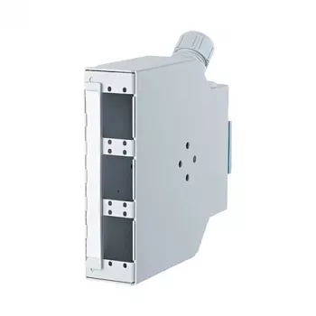 Patchpanel MetzConnect 150240000010E met SC-connectors, grijs, 6x SC-duplex-opname
