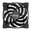 Akasa Alucia XS slanke fan 120 mm - zwart