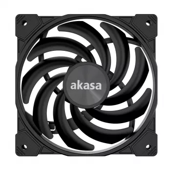 Akasa Alucia XS slanke fan 120 mm - zwart