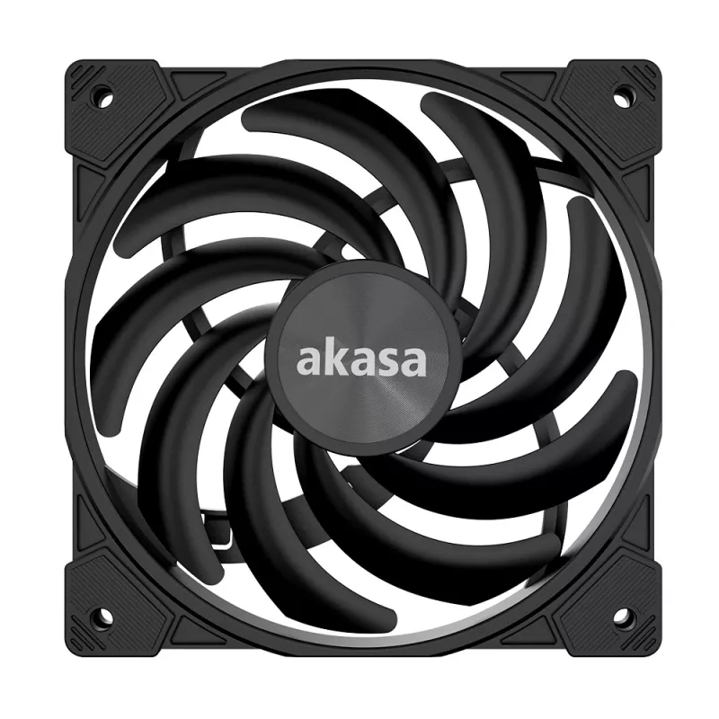 Akasa Alucia XS slanke fan 120 mm - zwart