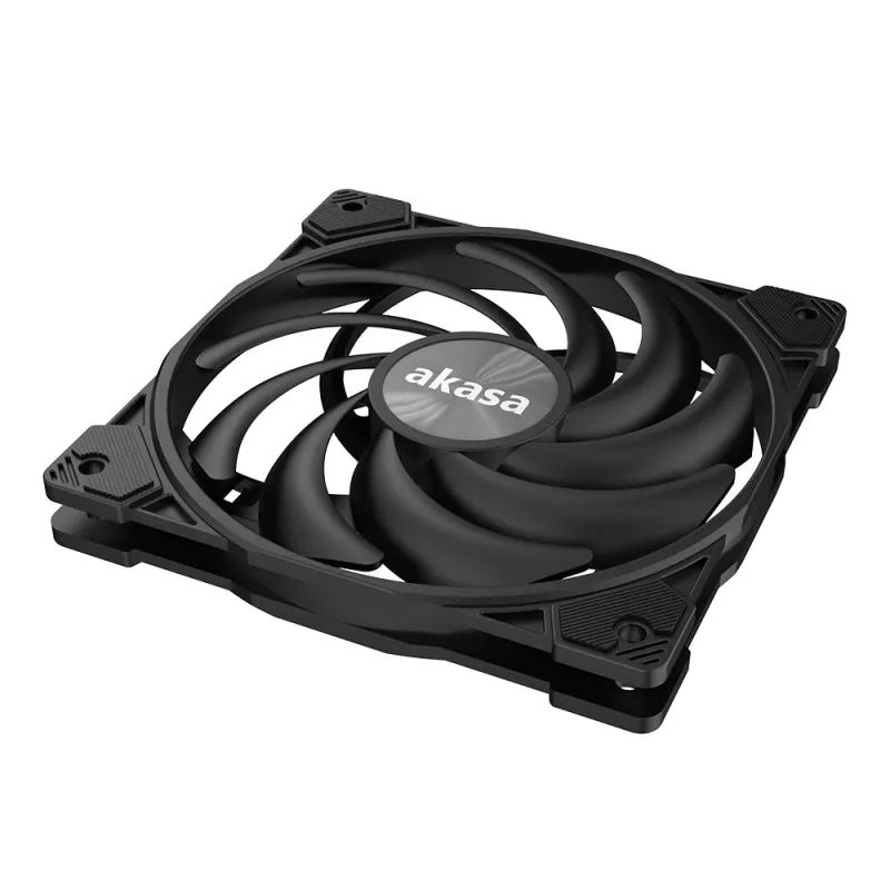 Akasa Alucia XS slanke fan 120 mm - zwart