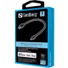 SANDBERG Lightning-adapter - USB mannelijk naar Lightning mannelijk - 20 cm - zwart - voor Apple iPad/iPhone/iPod (Lightning)