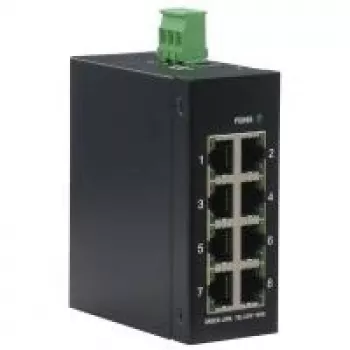 ROLINE industriële switch 8x RJ-45, unmanaged (21.13.1156)