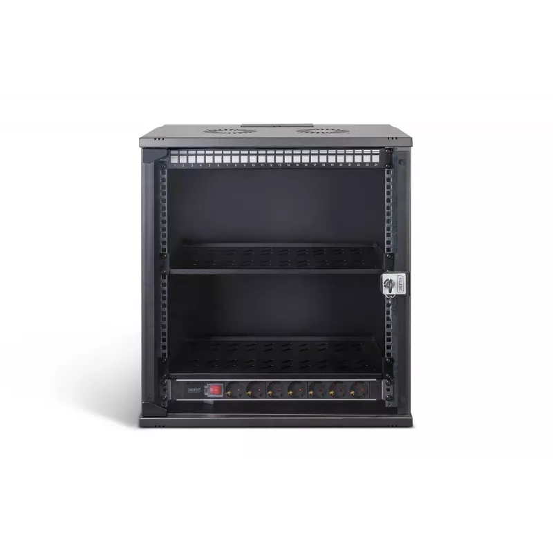 Netwerkkast-set DIGITUS DN-49207-SET 12U 540×400 mm