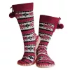 Glovii GQ5L huisschoenen enkellaarsjes unisex niet gespecificeerd bordeaux