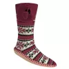 Glovii GQ5L huisschoenen enkellaarsjes unisex niet gespecificeerd bordeaux