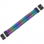 Flatcable THERMALTAKE AC-082-CN1NAN-A1 8-pin bus-naar-bus, zwart, 0,272 m