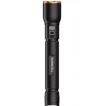 Zaklamp Duracell DF4000R zwart – oplaadbare handlamp, compact ontwerp