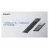 Inateck KB06101_STEEL GRAY toetsenbord Home RF draadloos + Bluetooth QWERTZ Engels zwart