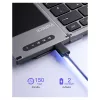 Inateck KB06101_STEEL GRAY toetsenbord Home RF draadloos + Bluetooth QWERTZ Engels zwart