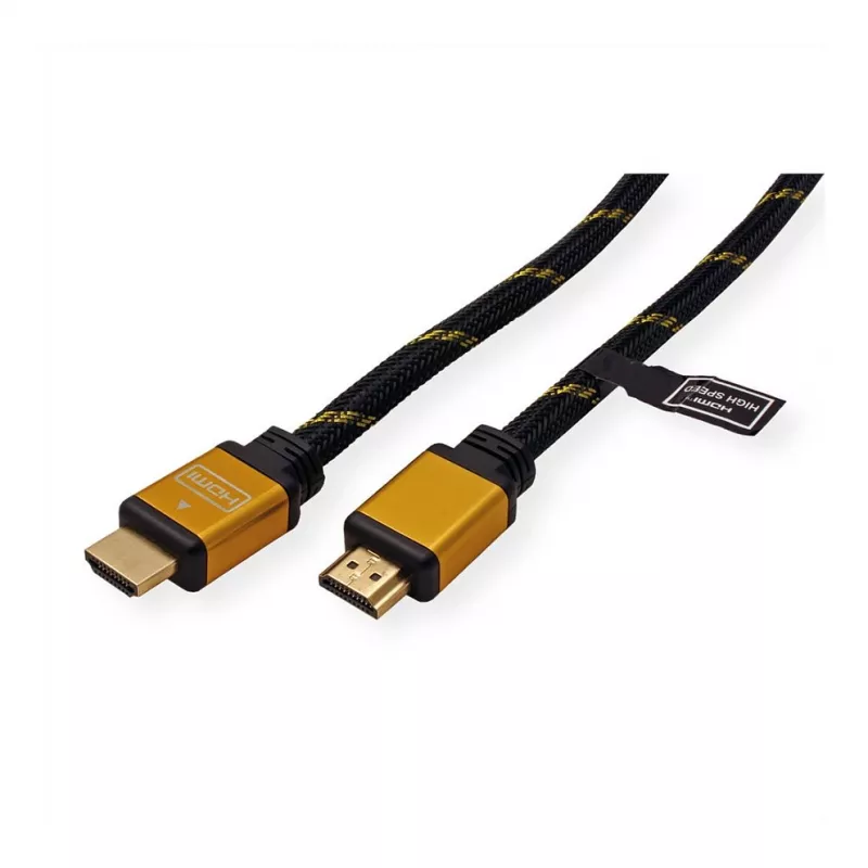 ROLINE Gold HDMI High Speed kabel, ST-ST 1,0 m (11.04.5561)