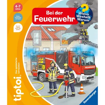 tiptoi Wieso? Weshalb? Warum? Bij de brandweer, leerboek