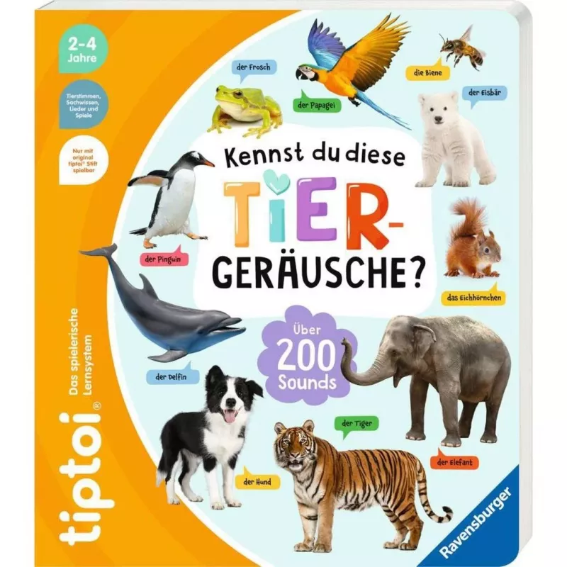 tiptoi Ken jij deze dierengeluiden?, leerboek